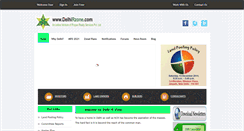 Desktop Screenshot of delhirzone.com