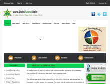 Tablet Screenshot of delhirzone.com